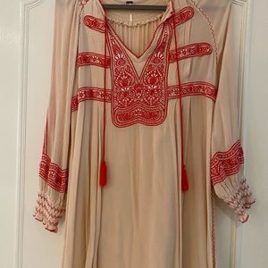 Free people embroidered dress